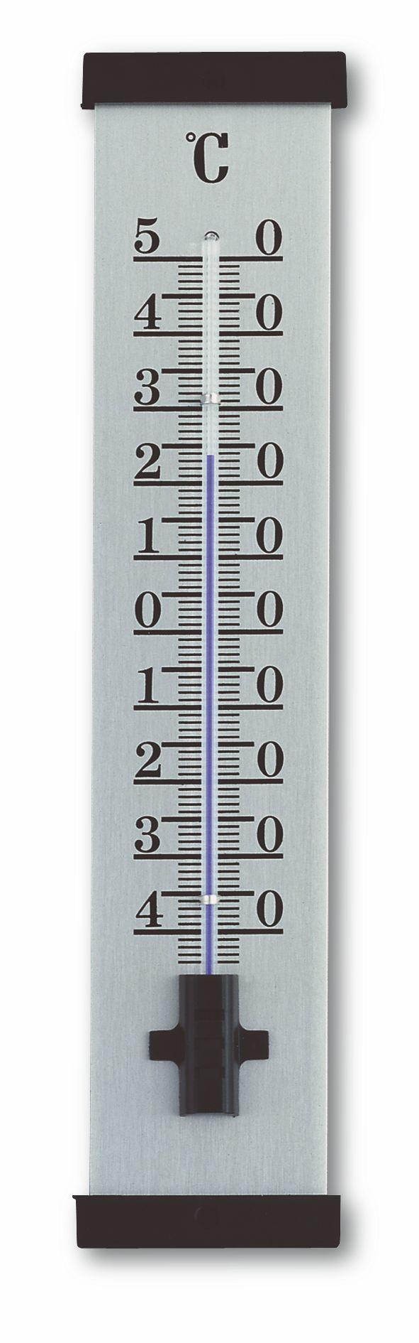 TFA Innen/Außenthermometer Alumium