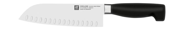 ZWILLING Santoku mit Kullen Vier Sterne**** 18cm