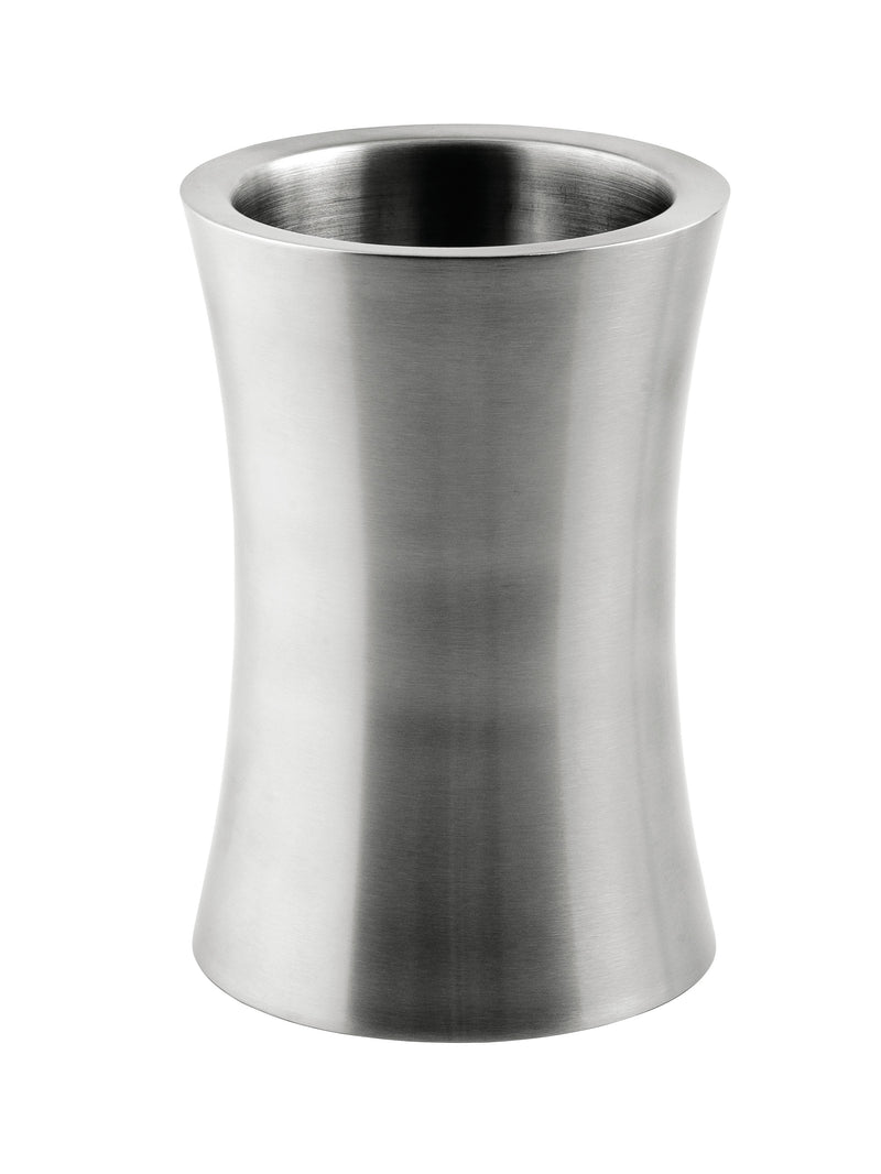 WEIS Flaschenkühler H19cm Ø13cm doppelwandig tailliert Edelstahl