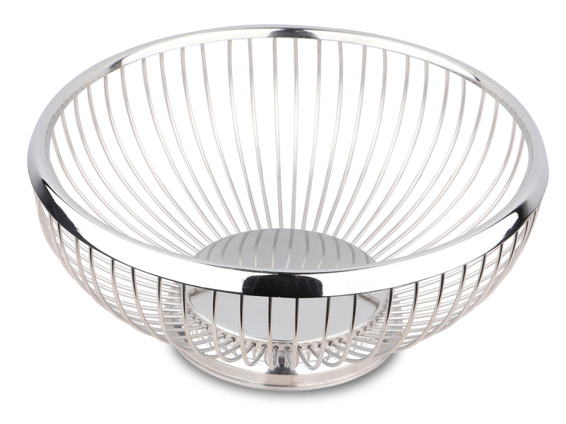 WEIS Brot-/Obstkorb Ø17,5cm Edelstahl