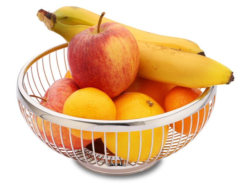 WEIS Brot-/Obstkorb Ø17,5cm Edelstahl