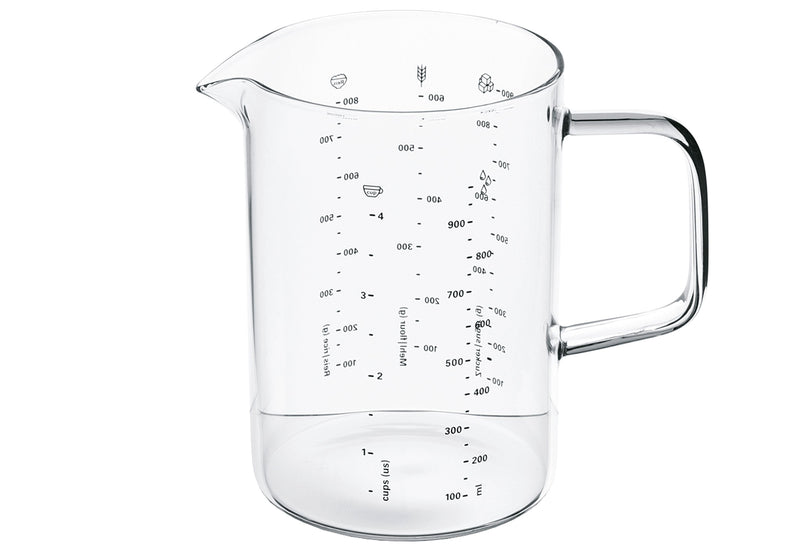 WEIS Messbecher Borosilikatglas 1l