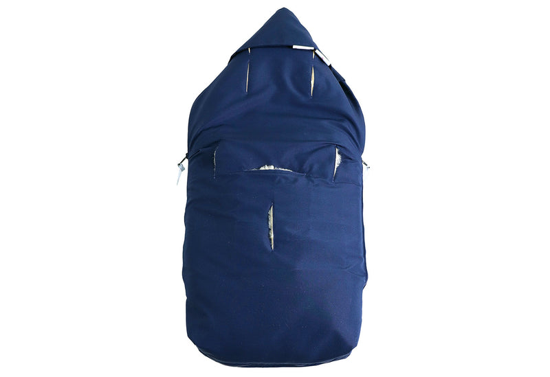 KAISER Lammfell-Fußsack Hanna navy