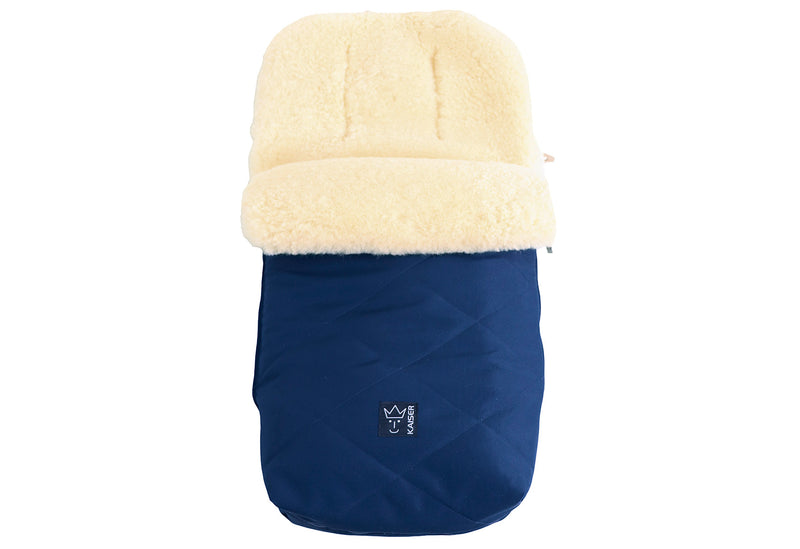 KAISER Lammfell-Fußsack Hanna navy