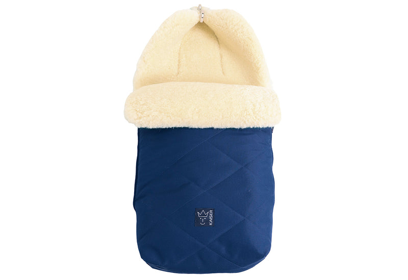 KAISER Lammfell-Fußsack Hanna navy