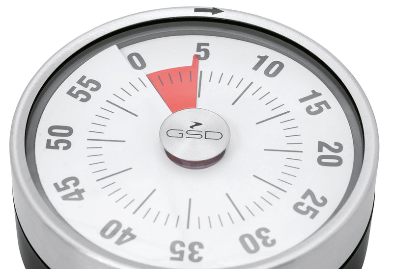 GSD Kurzzeitmesser mit Restlaufanzeige Edelstahl