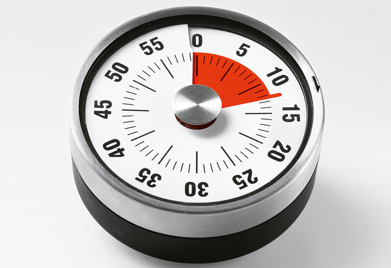 GSD Kurzzeitmesser mit Restlaufanzeige Edelstahl