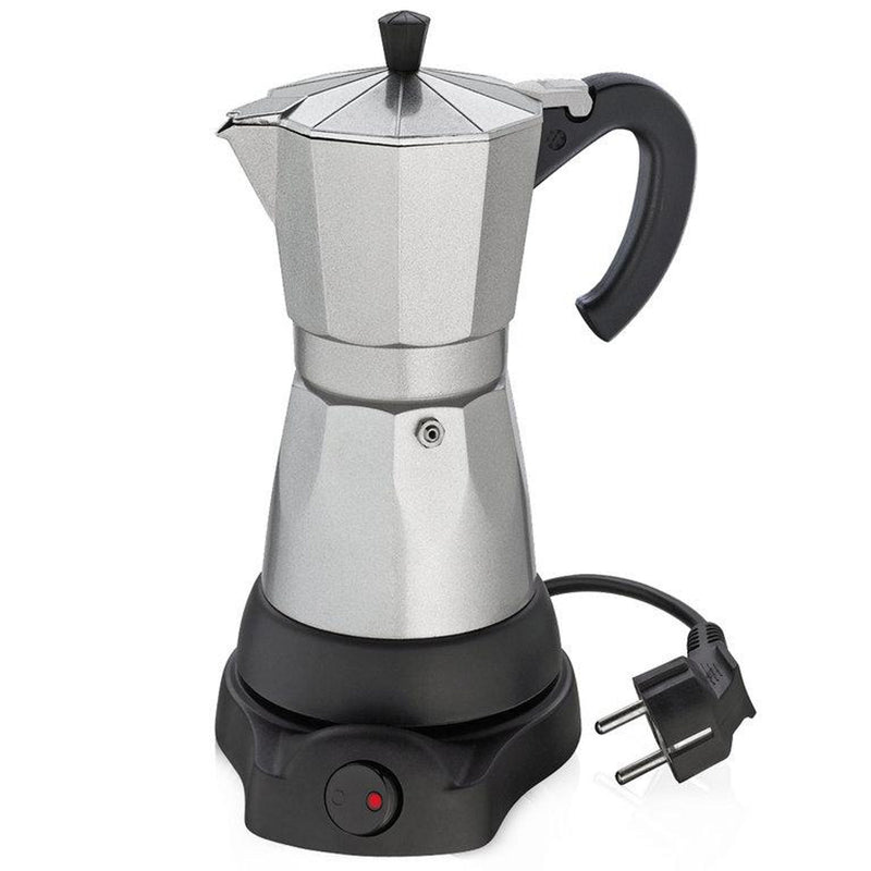 CILIO Espressokocher 6 Tassen Aluminium elektrisch 480 W Ø11,5cm