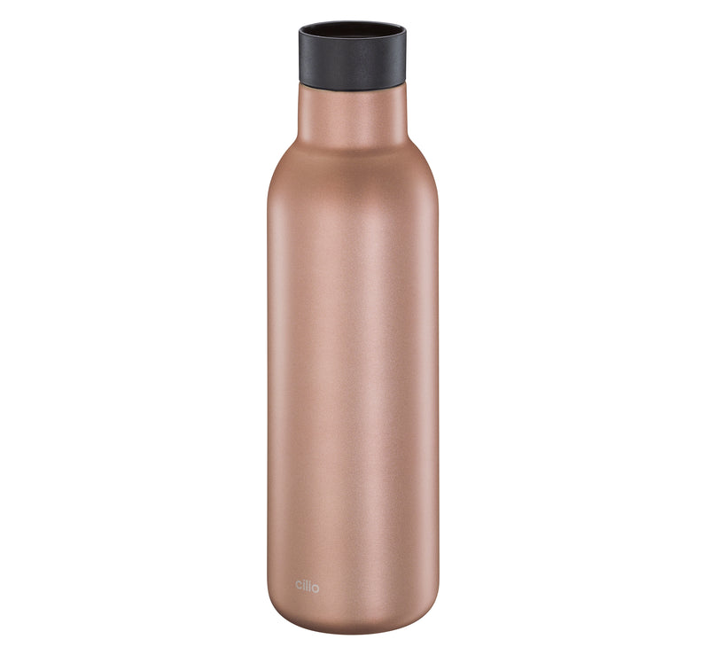 CILIO Isoliertrinkflasche Deluxe 450ml roségold matt