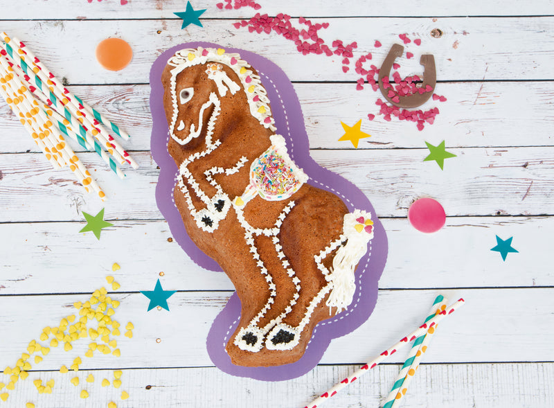 STÄDTER Backform Silver Star das Pferd 18x33cm / H6cm