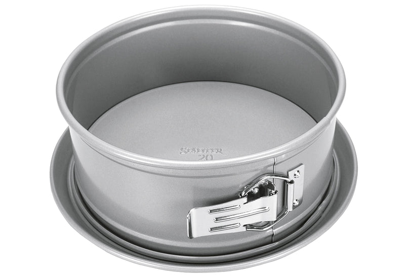 STÄDTER Springform Ø20 cm H7cm mit Flachboden silber