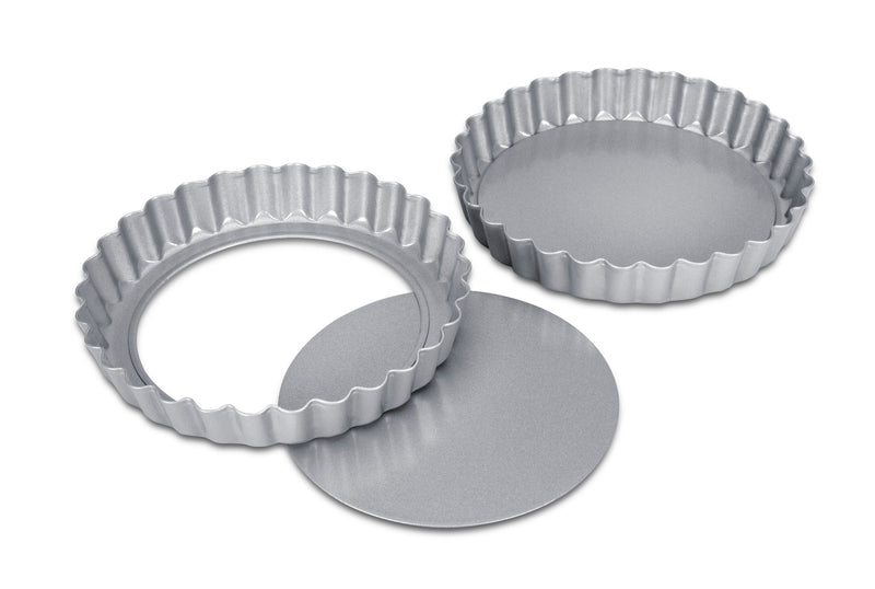 STÄDTER Tarteform mit Hebeboden Ø12cm / H 1,8 cm 2er