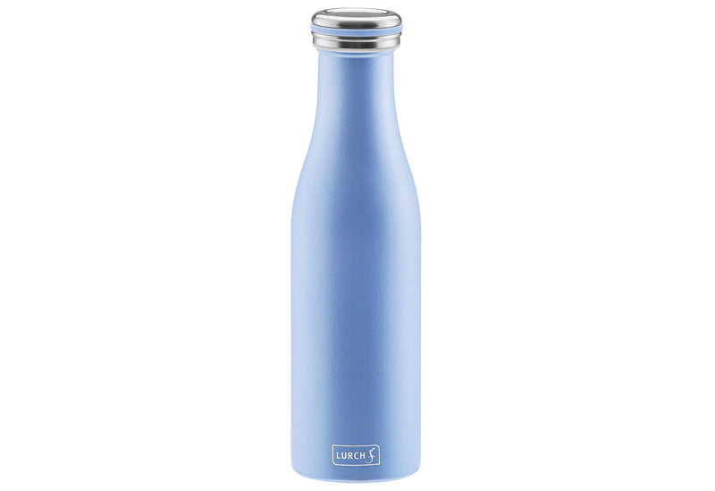 LURCH Isolierflasche Edelstahl 500ml pearl blue