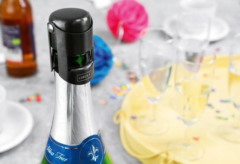 LURCH Sektflaschen-Verschluß smokey grey