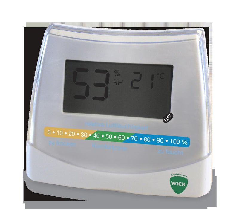 WICK® Hygrometer+Thermometer 2in1