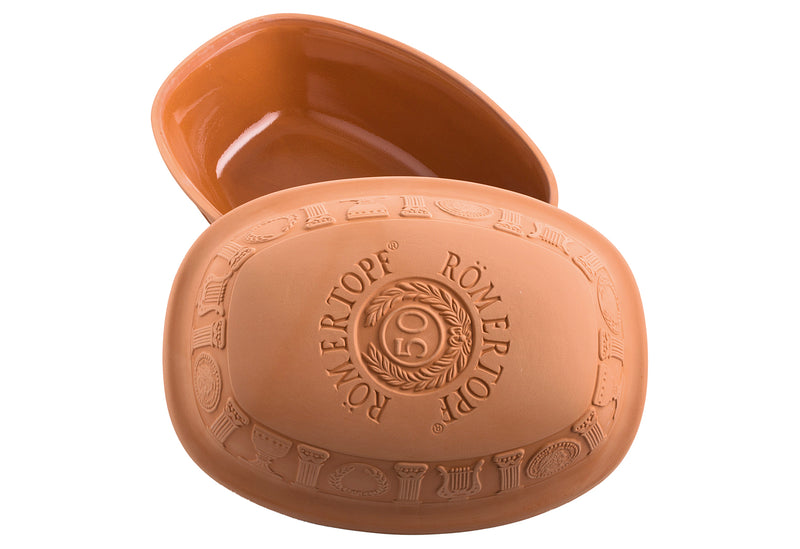 RÖMERTOPF Jubiläums-Bräter 50 Jahre, bis zu 8 Personen