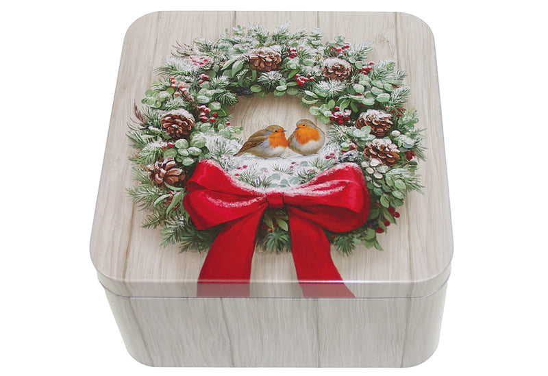 GAWOL Gebäckdose Rotkehlchen Ø15x15x7,5cm