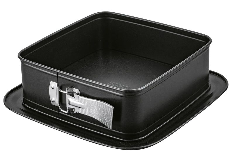 ZENKER Springform 24x24cm quadratisch Bake, Click & Go mit Haube und 2 Magnetschildern