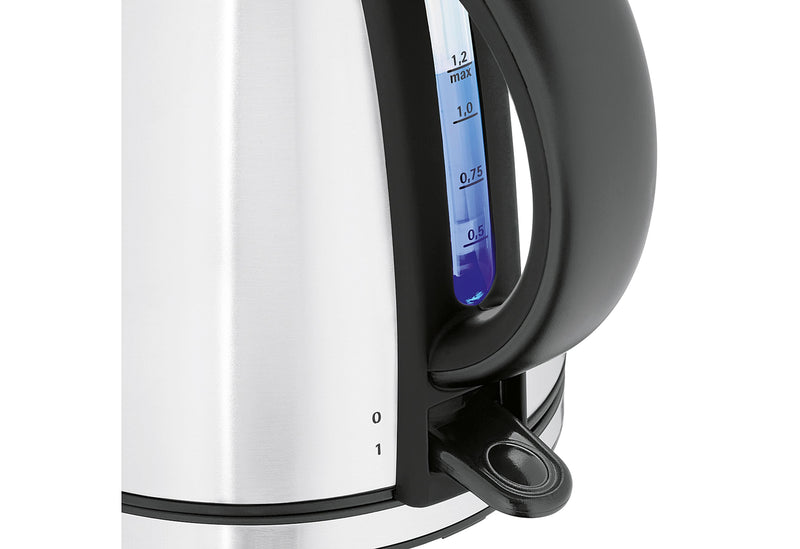 WMF Wasserkocher Stelio Wasserstandsanzeige 1,2 l 2400 Watt Edelstahl