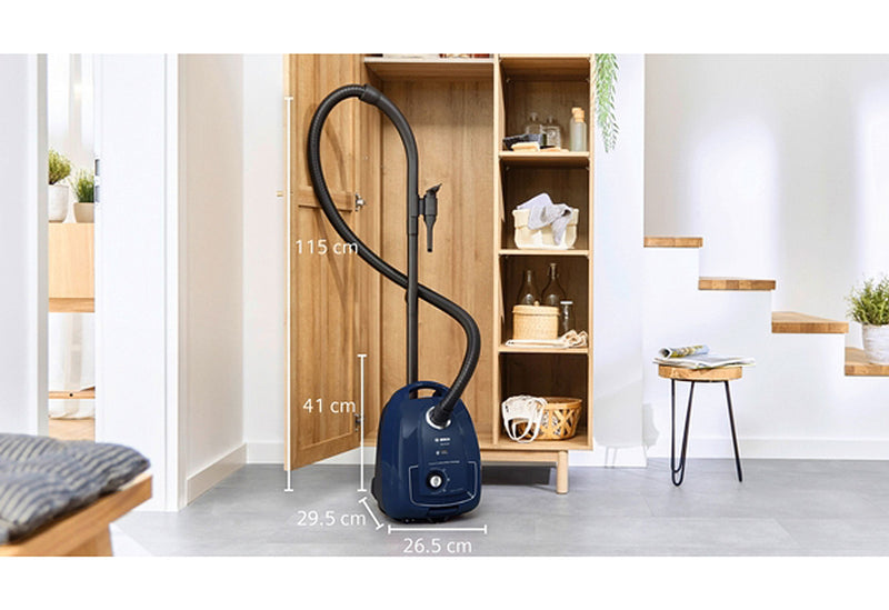 BOSCH BGD38BU2 Bodensauger 600W mit Beutel blau