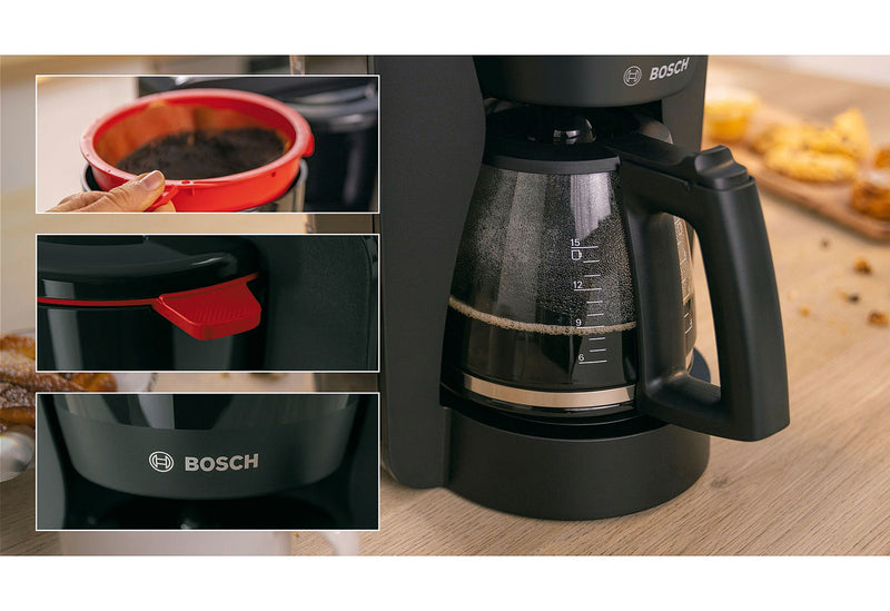 BOSCH Kaffeemaschine TKA2M113 MyMoments 10 Tassen schwarz