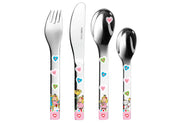 PURESIGNS Kinderbesteck Nelia 4teilig