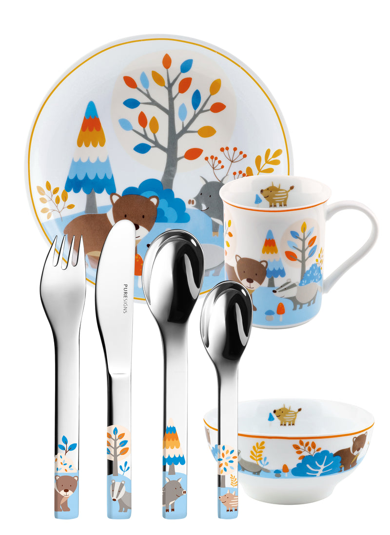 PURESIGNS Kindergeschirr Friends 7teilig