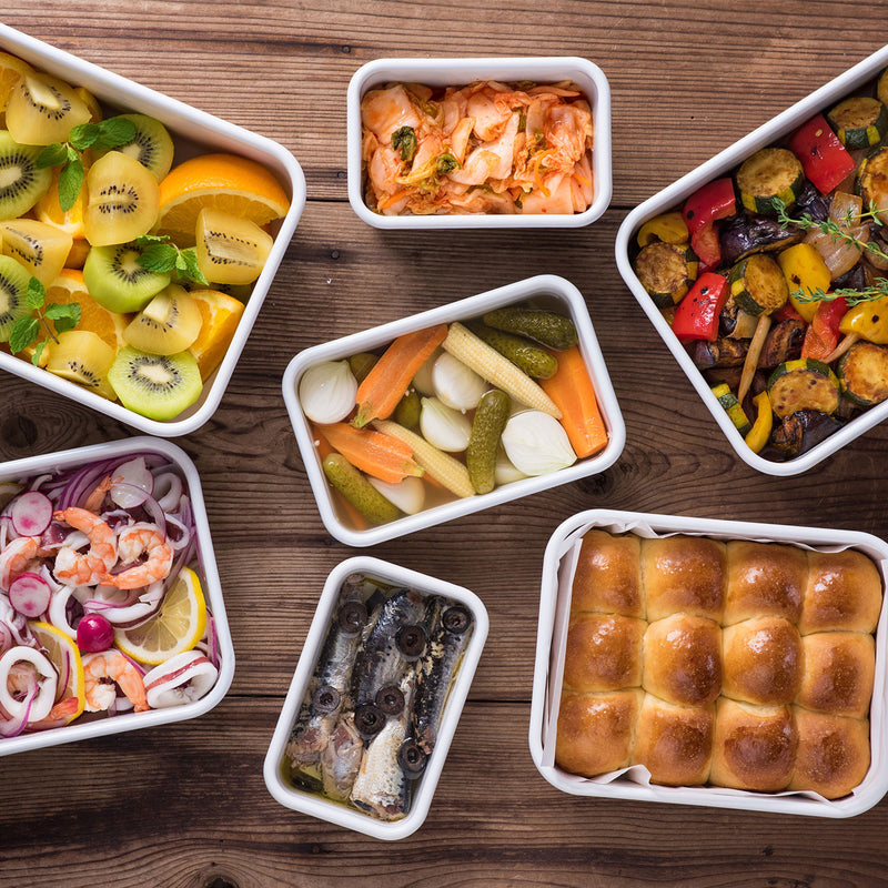 Vakuum-Emailledose, XL hoch, 2,8L