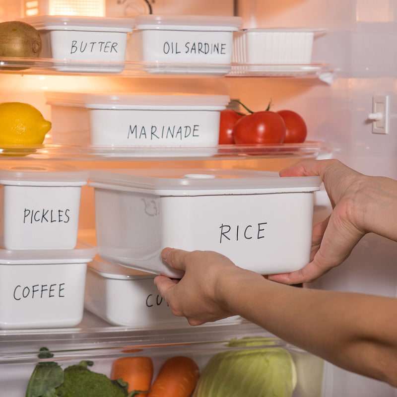 Vakuum-Emailledose, M flach, 0,74L