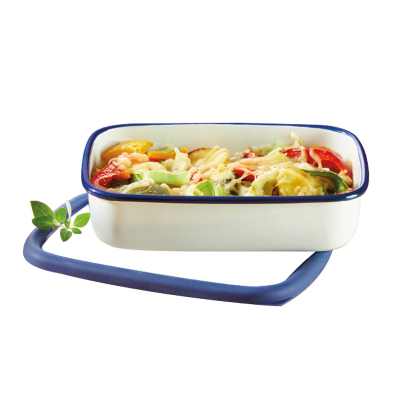 Classic-Emailledose, L flach, 1,6L