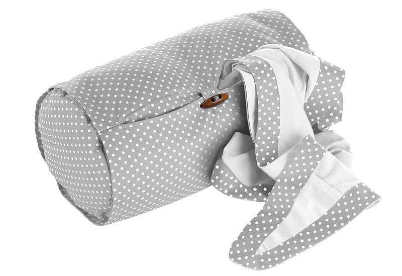 THERALINE Stillrolle Plus Punkte grau/kieselgrau