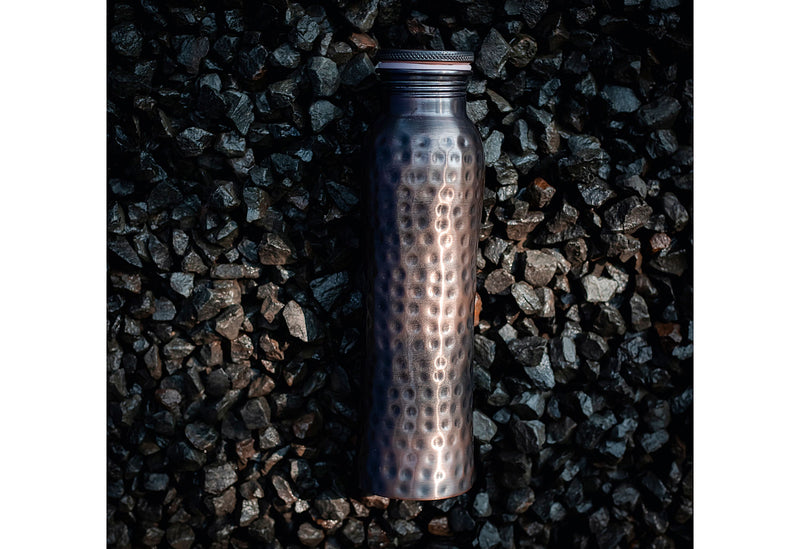 FORREST&LOVE Kupferflasche Antique Curve Hammered 900ml