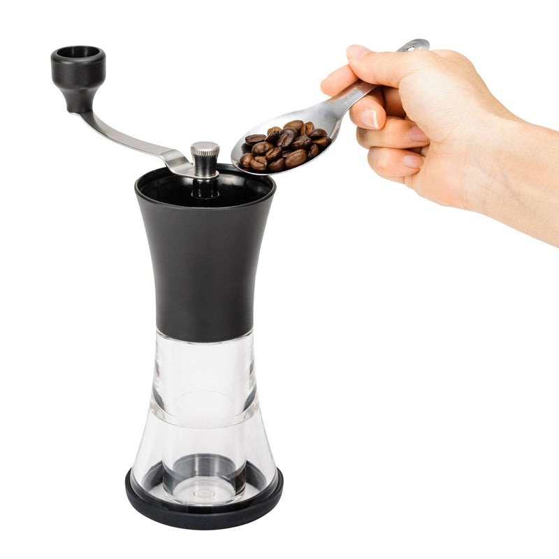 Keramik-Kaffeemühle mit Deckel, Höhe: 19 cm