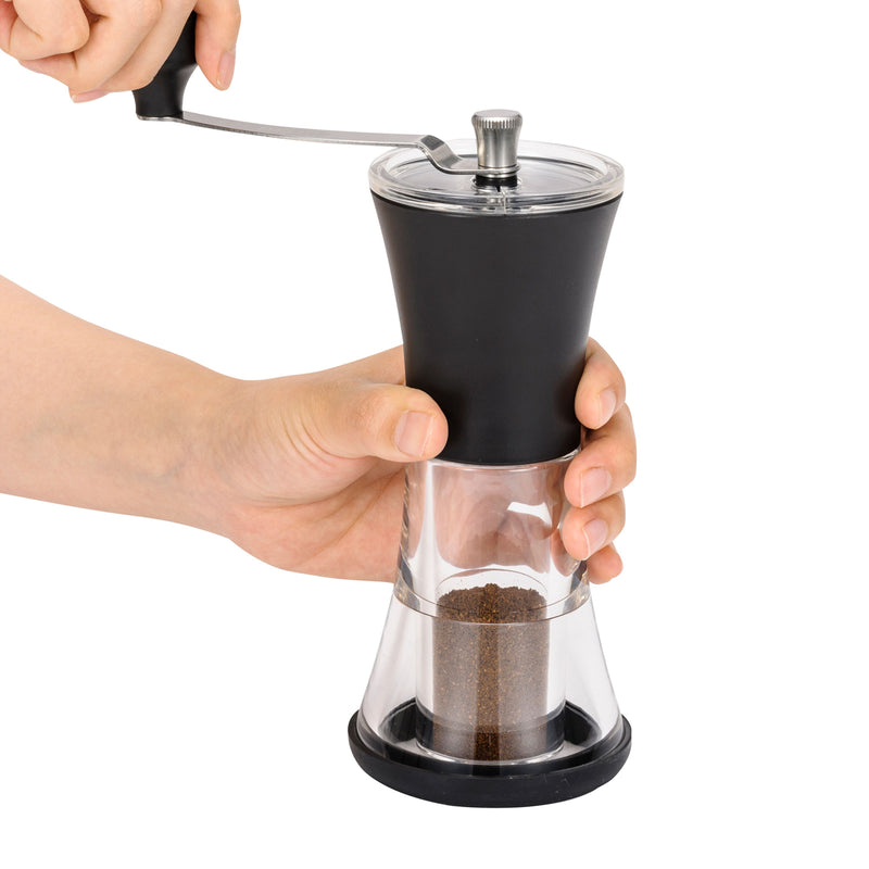 Keramik-Kaffeemühle mit Deckel, Höhe: 19 cm