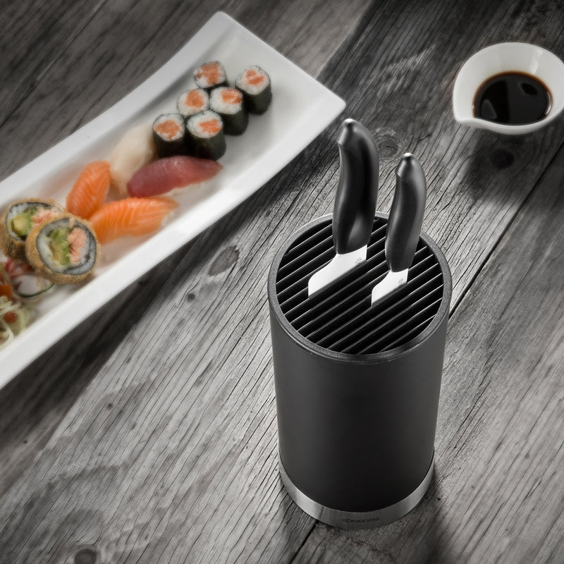 Runder Softtouch Messerblock, unbestückt