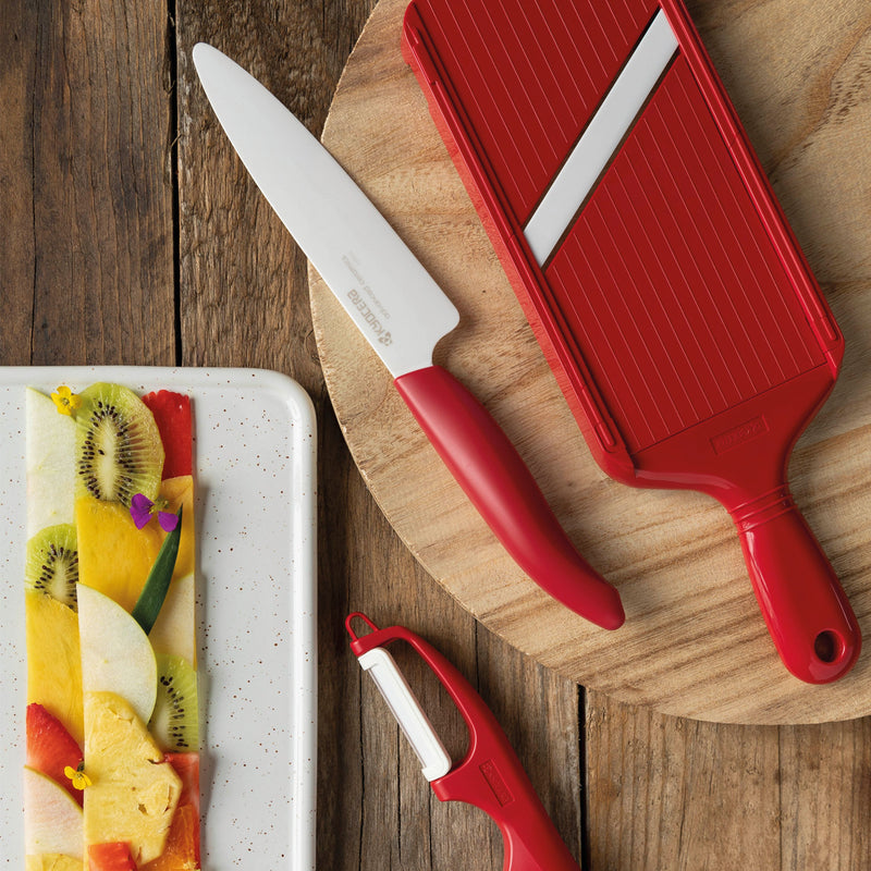 GEN RED Keramik-Schneidmesser, Klinge: 13 cm