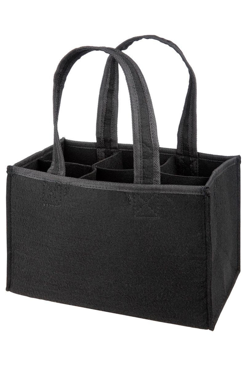 Toller Motto Flaschenträger aus reißfestem Filz, 6 Trennwände, Spruch: GERSTE HILFE. Ideal für 6 Flaschen von 0,33 bis 0,5 Liter Größe. Maße 23 x 15 x 14 cm. Hoher Neidfaktor inclusive.