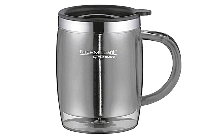 THERMOS Isolier-Trinkbecher Desktop Mug TC Edelstahl 0,35 l grau