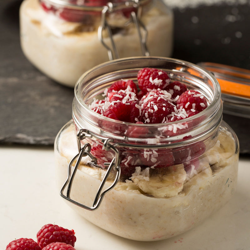 Einmachglas mit Bügelverschluß, eckig, 500 ml