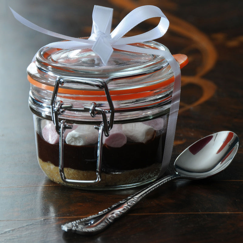 Rundes Bügelverschluss Glas, 125 ml