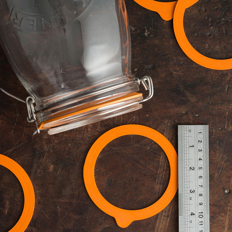 6er Pack Einkochringe für 3 Liter