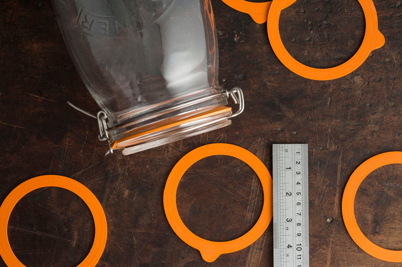 6er Pack Einkochringe für 3 Liter