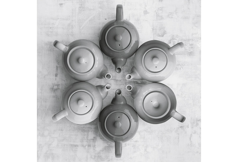 PRICE&KENSINGTON Teekanne 6 Tassen 1,1l matt grau