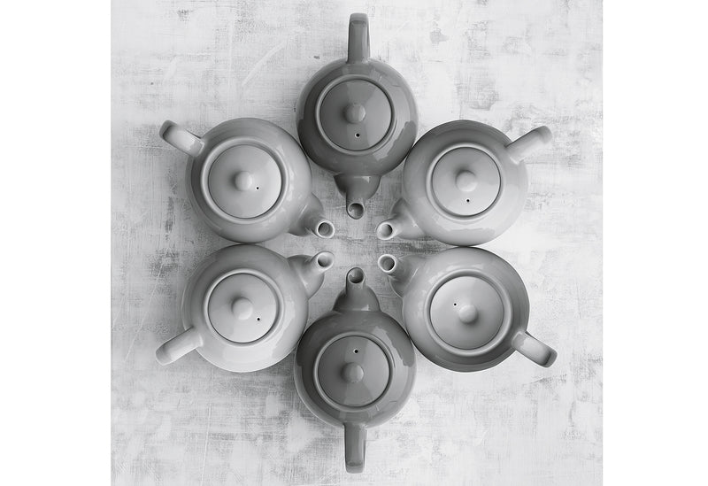 PRICE&KENSINGTON Teekanne 6 Tassen 1,1l matt grau