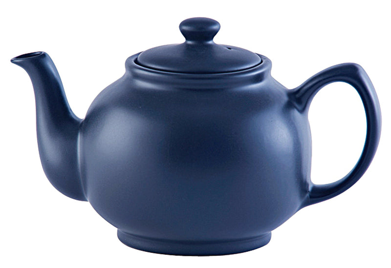 PRICE&KENSINGTON Teekanne 6 Tassen 1,1l matt blau