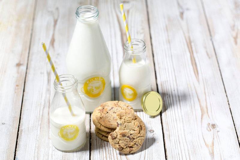 Milchflasche mit Drehverschluss, 189 ml