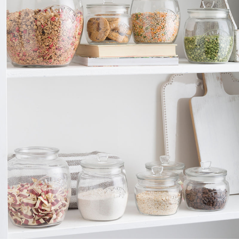 Universal-Vorratsglas mit luftdichtem Deckel, 0.85 Liter