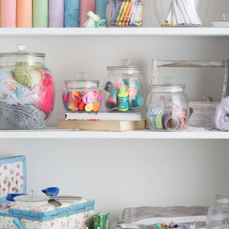 Universal-Vorratsglas mit luftdichtem Deckel, 4 Liter