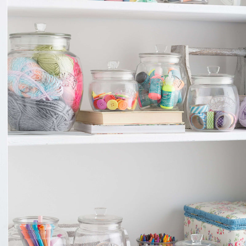 Universal-Vorratsglas mit luftdichtem Deckel, 4 Liter