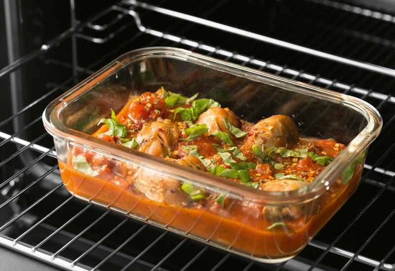 Frischhaltedosen mit Bügelverschluss, 1400 ml